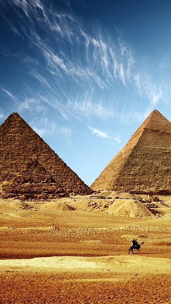 Great pyramid of Giza, Egypt , Android , Luxor travels HD phone wallpaper