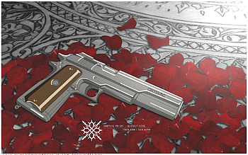 Zero's Bloody Rose, zero, gun, bloody rose, vampire knights HD wallpaper