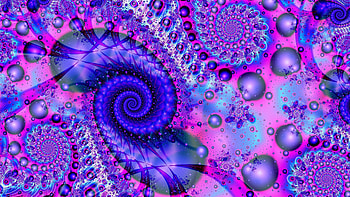 Spiral, Fractals HD wallpaper
