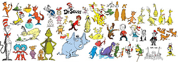 Whimsical Dr. Seuss: Cat in the Hat Movie Collage, Movie, Dr. Seuss' The Cat In The Hat HD wallpaper
