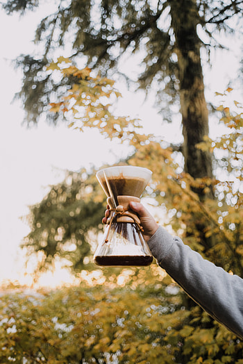 Coffee, Hand, Miscellanea, Miscellaneous, Glass, Drink, Beverage, Chemex, Kemex HD phone wallpaper