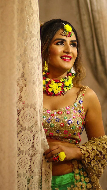 Trishaa kamlakar, model, bridal HD phone wallpaper