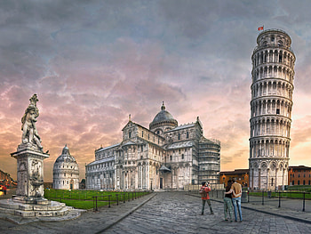 Pisa , Stunning visuals, Captivating backgrounds, Tuscany's allure HD wallpaper