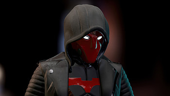 Red Hood Glowing Eyes , red-hood, superheroes, artist, artwork, digital-art, artstation HD wallpaper