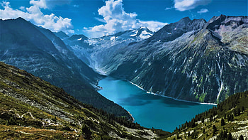 Norwegian fjords , Scenic wonders, Nature's artwork, background HD wallpaper