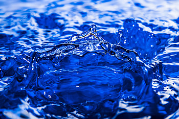 Water, Macro, Spray, Splash, Close-Up HD wallpaper