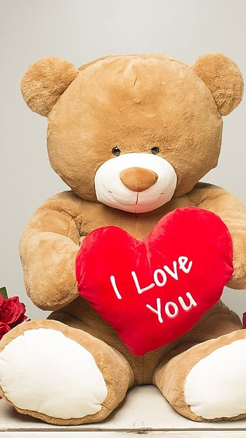 Teddy Bear Love, I Love You HD phone wallpaper