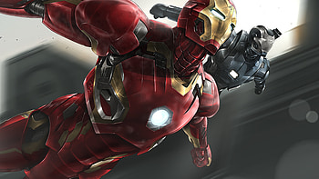 Iron Man And War Machine 2020, iron-man, war-machine, superheroes, artwork, artist, pixiv HD wallpaper