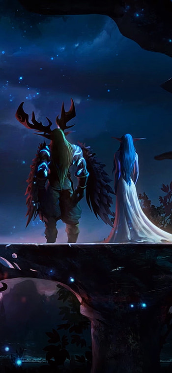 Malfurion Stormrage, World of Warcraft HD phone wallpaper