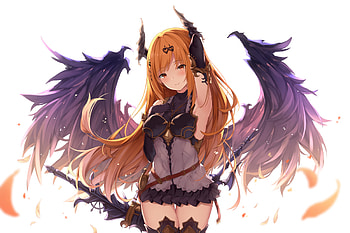 Dark angel olivia, Granblue Fantasy, anime girl HD wallpaper