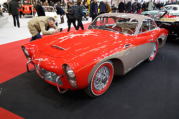 1954 ..Pegaso Z102B.., old, sports, vintage, red car HD wallpaper
