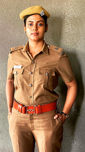 Ineya, malayalam actress, police HD phone wallpaper