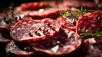 Savory Salami, food, salami HD wallpaper