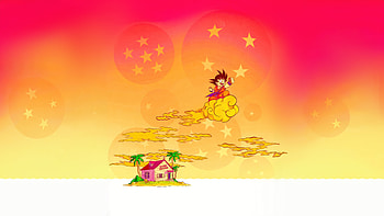 Dragon Ball Kame House, goku, dragon-ball, anime, artist, artwork, digital-art HD wallpaper