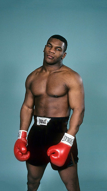 Mike Tyson, Boxing legend, Celebrity athlete, Powerful presence HD phone wallpaper