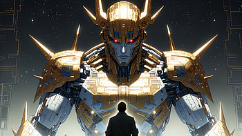 Titan Sentinel — Sci‑Fi Robot, Sci Fi, Robot, Mecha HD wallpaper
