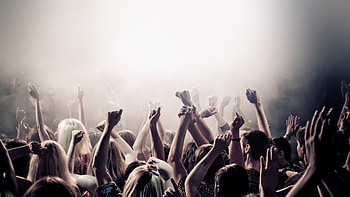 Concert, Show crowd, Music party, Sony Xperia HD wallpaper