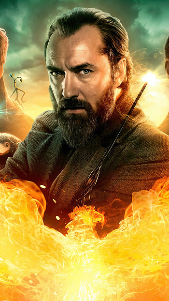 Jude Law, Fantastic Beasts, Secrets of Dumbledore HD phone wallpaper