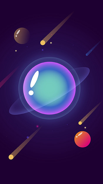Five, minimal, galaxy, space HD phone wallpaper