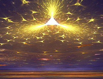 Sun burst, abstract, sun, light HD wallpaper