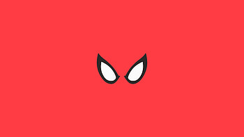 Spiderman Red Minimal Background , spiderman, superheroes, artist, artwork, digital-art, minimalism, minimalist HD wallpaper