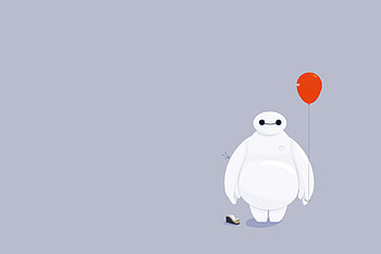 Big Hero 6, Fonds d'ecran, Baymax balloon, Baymax HD wallpaper