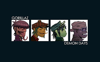 Gorillaz demon days, Dark and edgy HD wallpaper