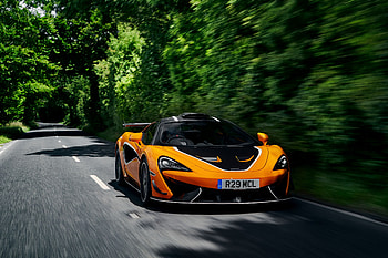 Mclaren 620R, Vehicles, Car, Mclaren, Motion Blur, Orange Car, Supercar HD wallpaper