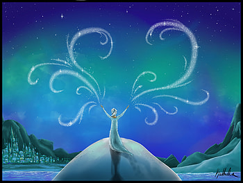 Snow, Movie, Frozen, Elsa (Frozen), Frozen (Movie) HD wallpaper