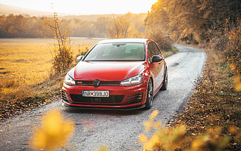 Country Road, Golf GTI HD wallpaper