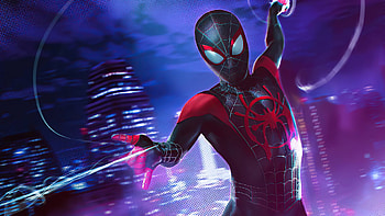 Miles Morales, Spider-Man HD wallpaper