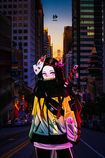 Nezuko chan HD phone wallpaper
