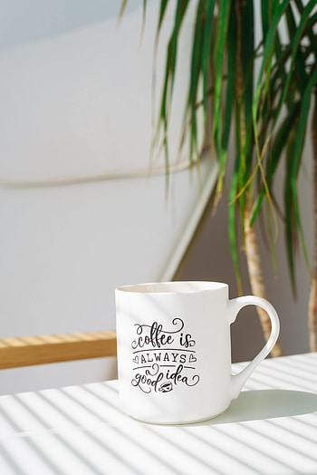 Coffee, Plant, Words, Cup, Inscription HD phone wallpaper