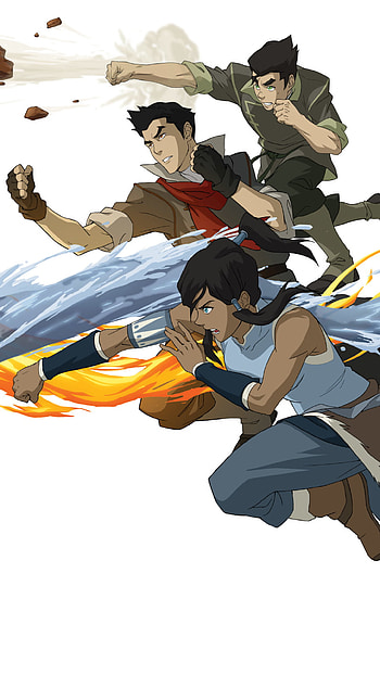 Anime Avatar, Korra's journey, Dynamic storytelling, Elemental powers HD phone wallpaper