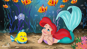 The Little Mermaid, the-little-mermaid, movies, animated-movies HD wallpaper