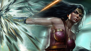 Wonder Woman Digital Arts, wonder-woman, superheroes, artwork, digital-art, artstation HD wallpaper