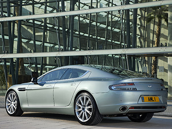 Auto, Aston Martin, Cars, Side View, 2009, Silver Metallic, Rapide HD wallpaper