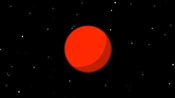 Minimalistic, Mars HD wallpaper