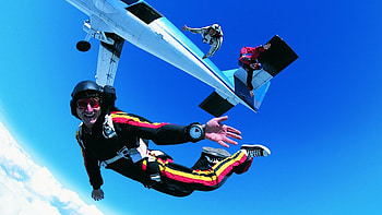 Breath-taking graphy, Parachuting shots, stock , High-quality HD wallpaper