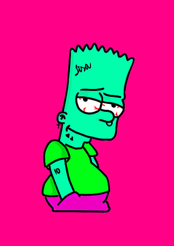 bart simpson, Art HD phone wallpaper