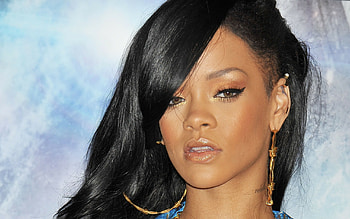 Rihanna, Artists, Music, Red HD wallpaper