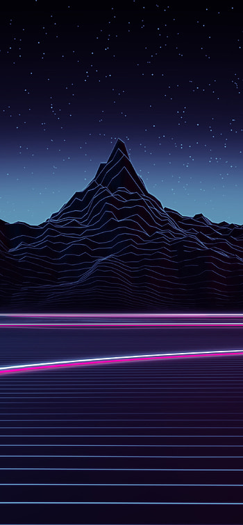artistic, retrowave HD phone wallpaper
