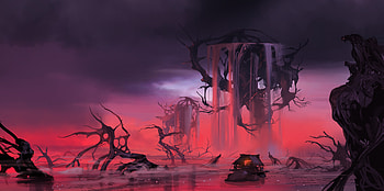 Twilight Waters , artist, artwork, digital-art, deviantart HD wallpaper