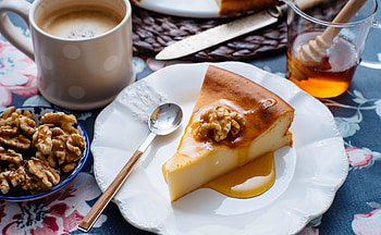 Food, Desert, Nuts, Honey, Pie HD wallpaper