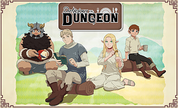 Anime - Delicious in Dungeon, Delicious in Dungeon, Marcille Donato, Laios Touden, Chilchuck Tims, Senshi (Delicious in Dungeon) HD wallpaper