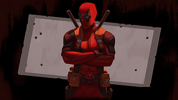Deadpool Guardian, deadpool, superheroes, artwork, art, digital-art, artstation HD wallpaper
