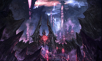 Tera, night, purple, adventure, magic, landscpar, game, dark, warriors HD wallpaper