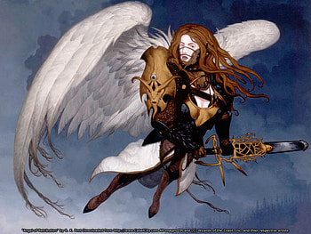 Angel of Retribution, angel, retribution, winged, warrior HD wallpaper