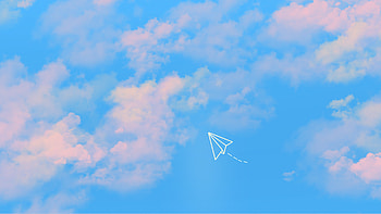 Paper Flight , artist, artwork, digital-art, deviantart HD wallpaper