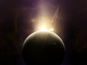 Landscape, Planets, Universe HD wallpaper